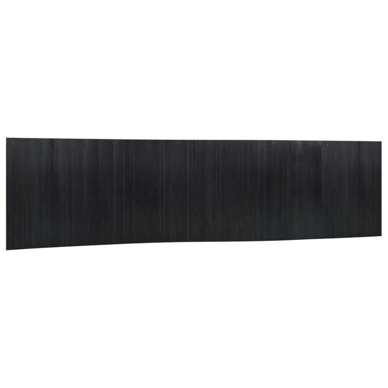 Paravent séparateur de pièce cloison 165 x 800 cm bambou noir DEC031164