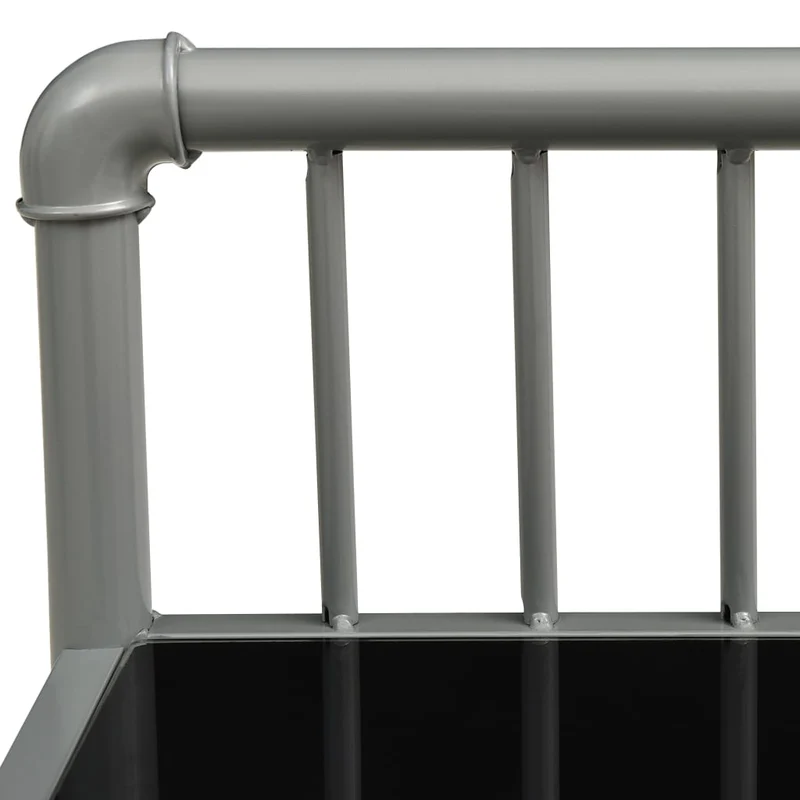 Lot de 2 tables de chevet avec étagère 45 x 34,5 x 62,5 cm en métal noir et verre DEC035412