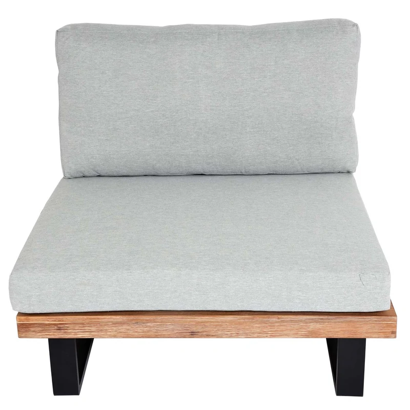 Fauteuil lounge jardin en aluminium et bois d'acacia confort et élégance 04_0006844