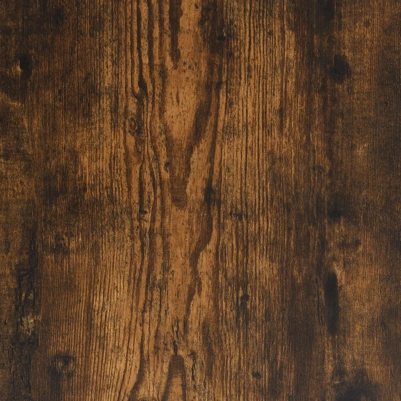 Lot de 2 tables de chevet avec tiroir et étagère 50 x 41 x 65 cm bois d’ingénierie marron et fer DEC035147