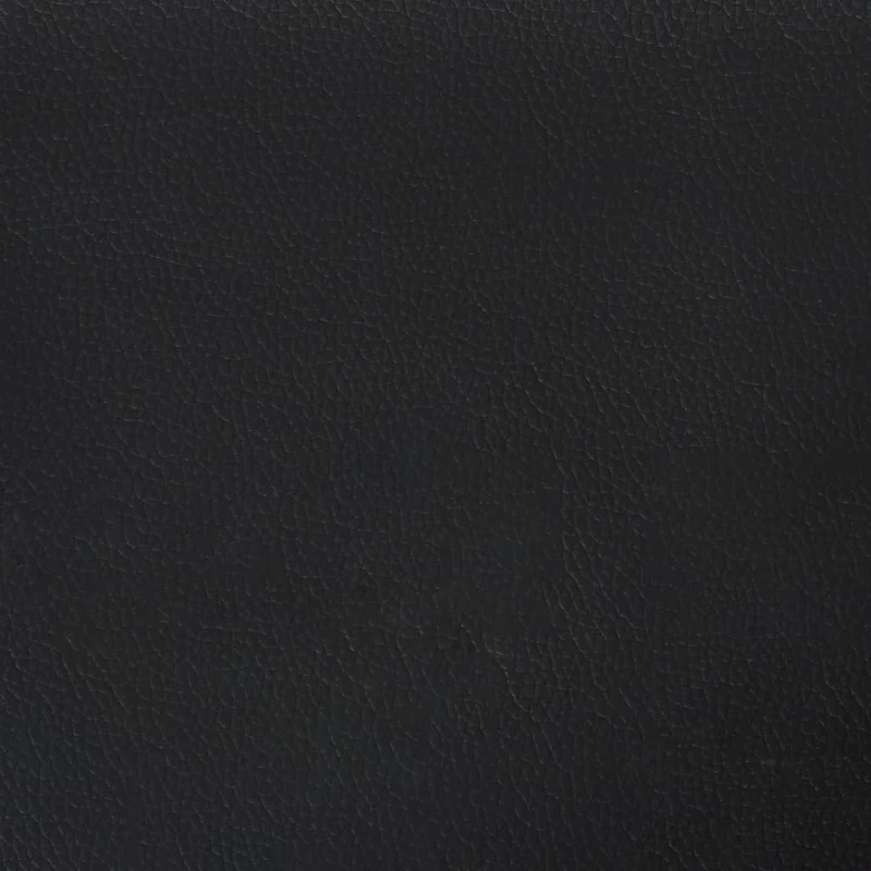 Tête de lit accessoire couchage chambre à coucher meuble avec rebord latéral 203 x 16 x 118/128 cm synthétique noir TDL0204501