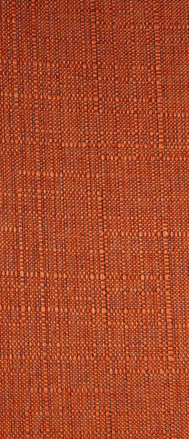 Chaise de salle à manger x1 design simple avec pieds en métal noir assise en tissu orange 10_0002072