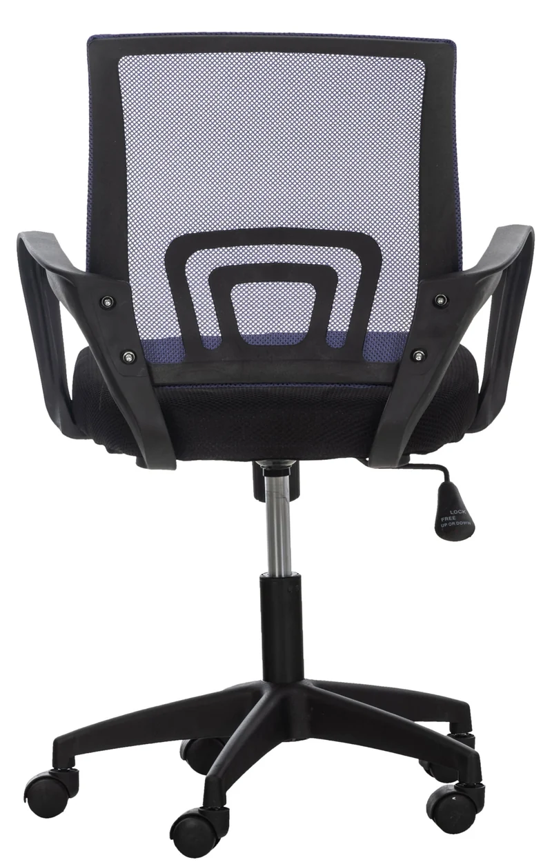 Chaise de bureau sur roulettes avec accoudoirs hauteur réglable en microfibre violet 10_0002359