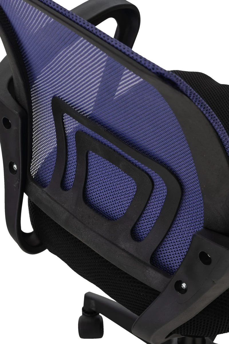 Chaise de bureau sur roulettes avec accoudoirs hauteur réglable en microfibre violet 10_0002359
