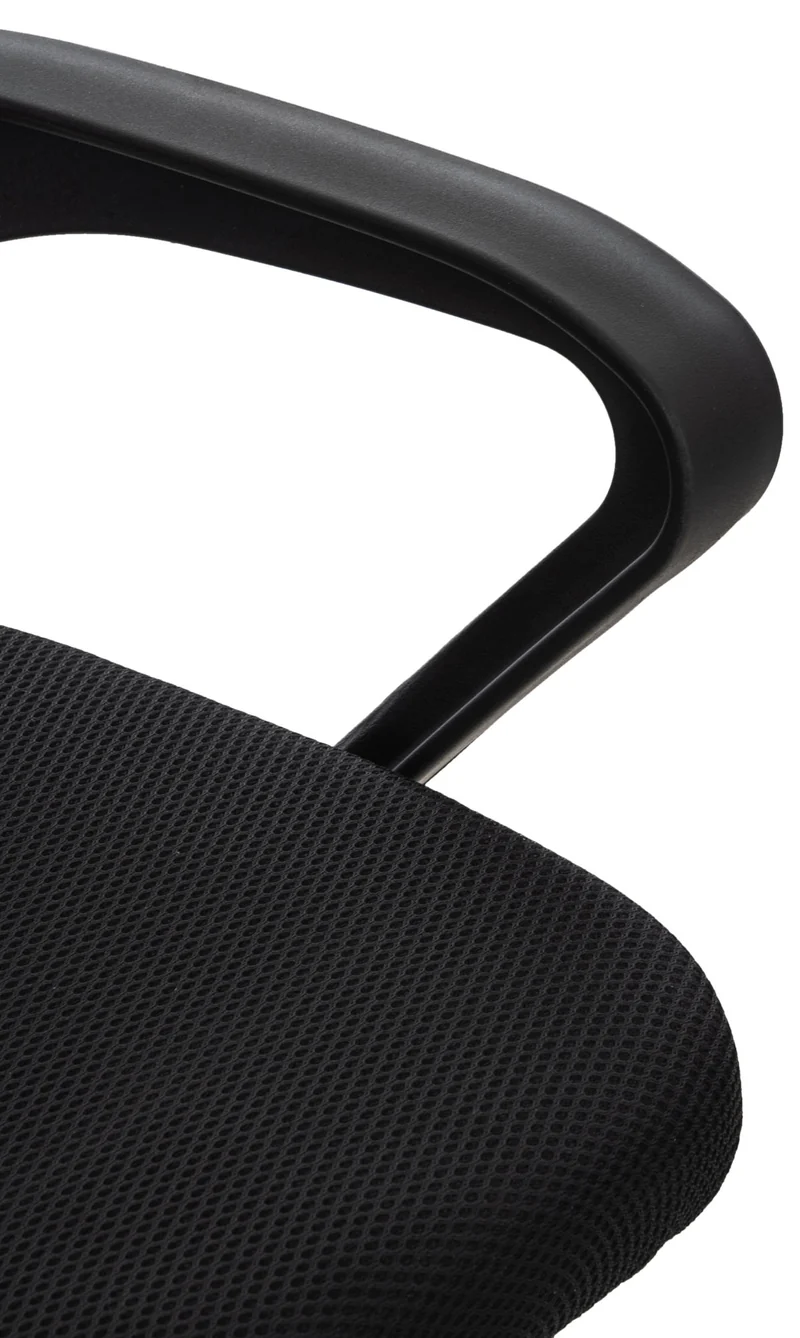 Chaise de bureau sur roulettes avec accoudoirs hauteur réglable en microfibre bleu 10_0002356