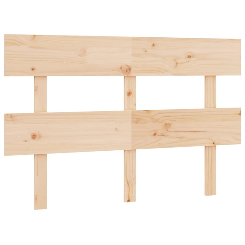 Tête de lit accessoire couchage chambre à coucher meuble 124 x 3 x 81 cm bois de pin massif TDL0206768
