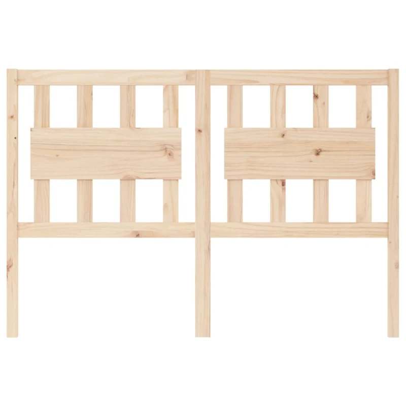 Tête de lit accessoire couchage chambre à coucher meuble 125,5 x 4 x 100 cm bois de pin massif TDL0206765