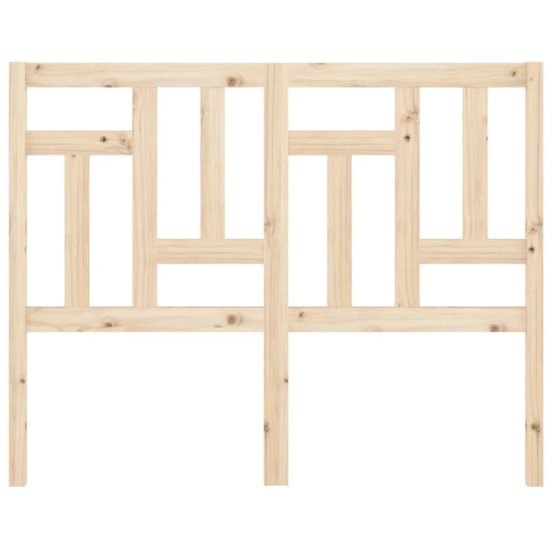 Tête de lit accessoire couchage chambre à coucher meuble 125,5 x 4 x 100 cm bois de pin massif TDL0206764