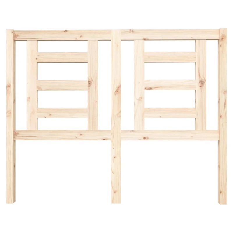 Tête de lit accessoire couchage chambre à coucher meuble 126 x 4 x 100 cm bois de pin massif TDL0206753