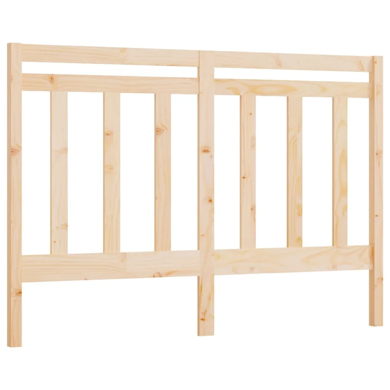 Tête de lit accessoire couchage chambre à coucher meuble 126 x 4 x 100 cm bois de pin massif TDL0206751
