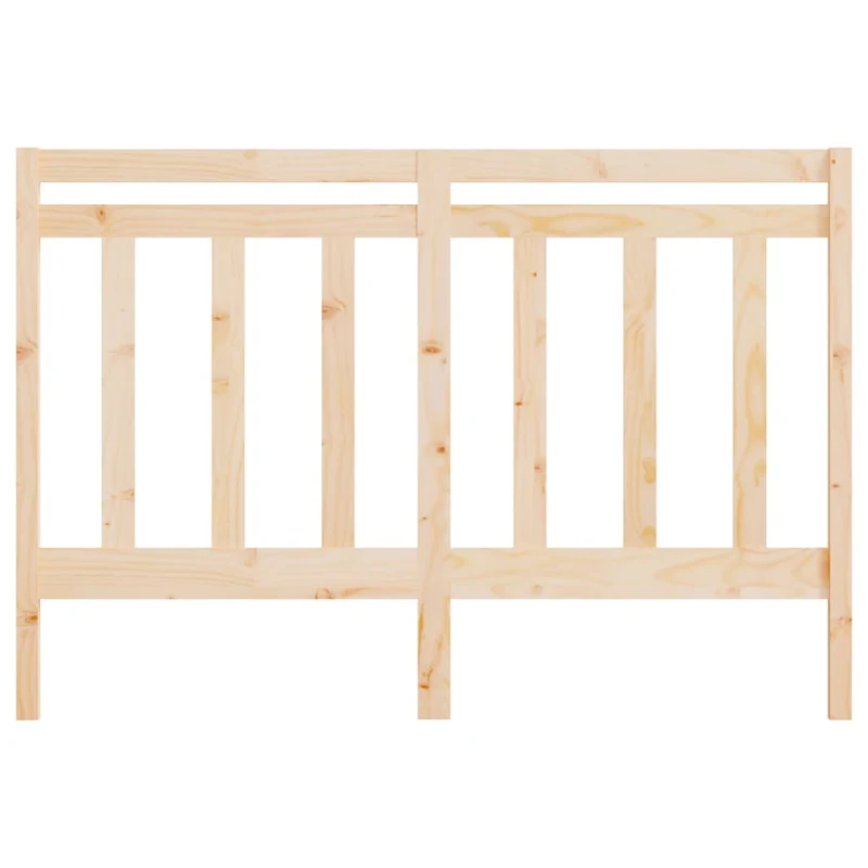 Tête de lit accessoire couchage chambre à coucher meuble 126 x 4 x 100 cm bois de pin massif TDL0206751
