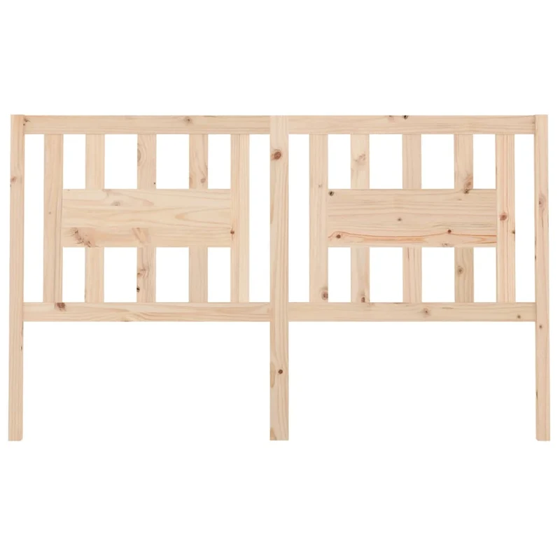 Tête de lit accessoire couchage chambre à coucher meuble 126 x 4 x 100 cm bois de pin massif TDL0206747