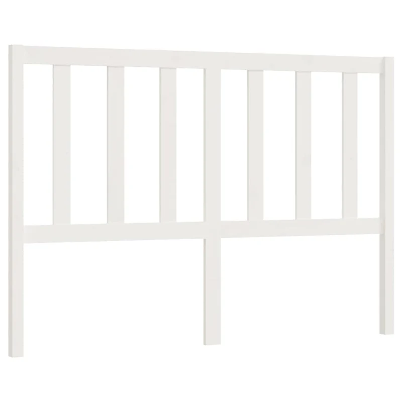 Tête de lit accessoire couchage chambre à coucher meuble 166 x 4 x 100 cm bois de pin blanc TDL0203785