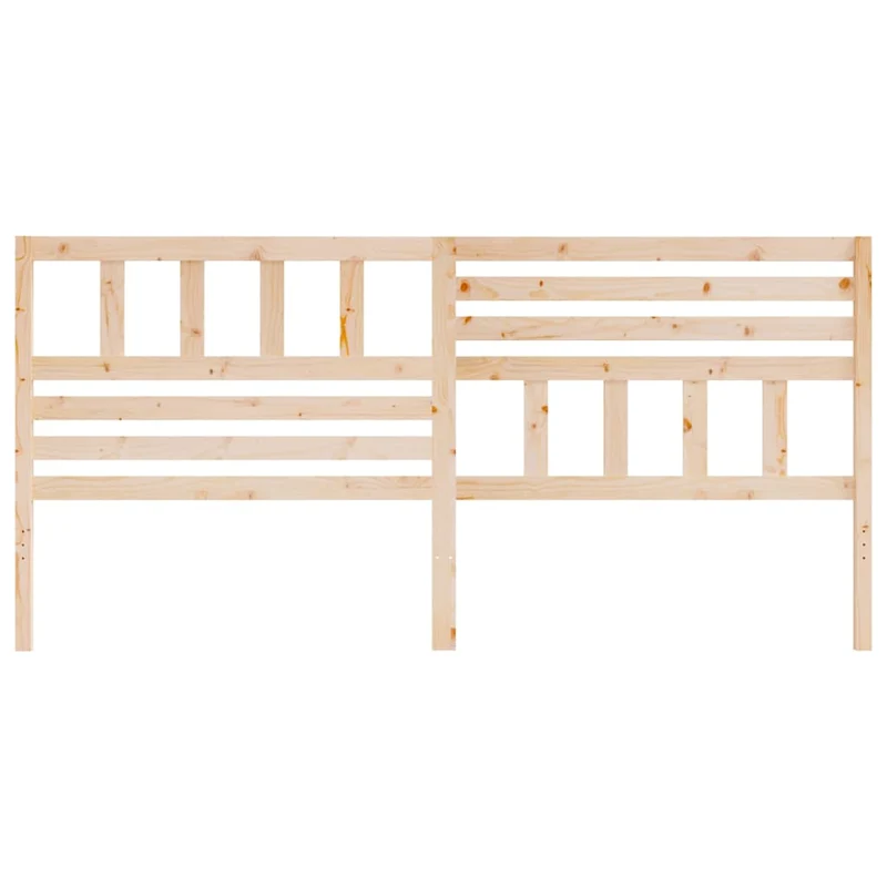 Tête de lit accessoire couchage chambre à coucher meuble 186 x 4 x 100 cm bois de pin massif TDL0206597