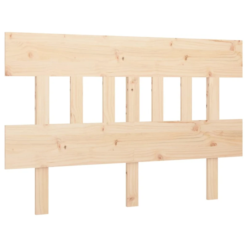 Tête de lit accessoire couchage chambre à coucher meuble 123,5 x 3 x 81 cm bois de pin massif TDL0206769