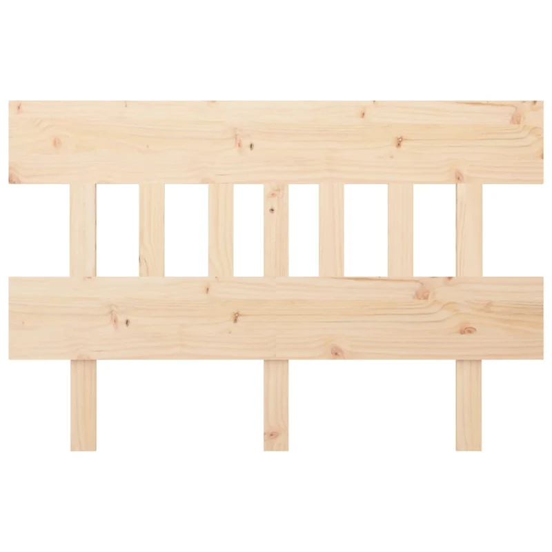 Tête de lit accessoire couchage chambre à coucher meuble 123,5 x 3 x 81 cm bois de pin massif TDL0206769