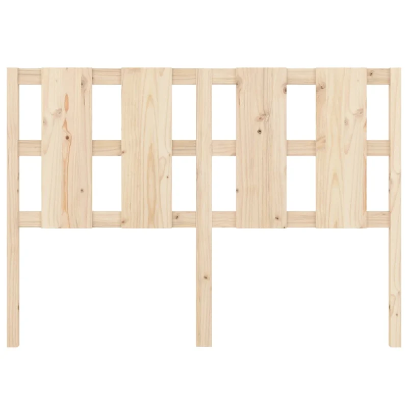 Tête de lit accessoire couchage chambre à coucher meuble 125,5 x 4 x 100 cm bois de pin massif TDL0206766