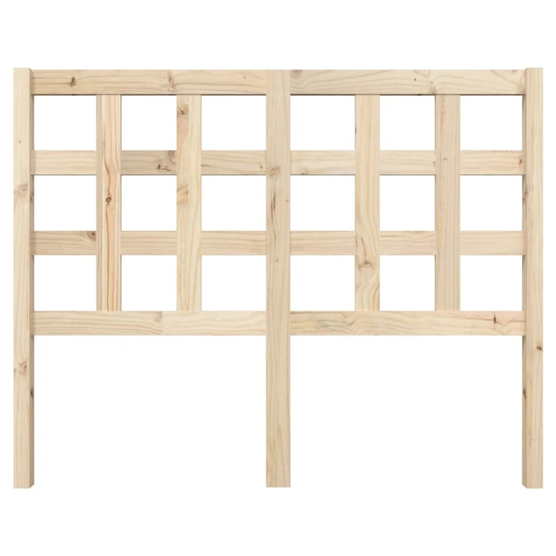Tête de lit accessoire couchage chambre à coucher meuble 125,5 x 4 x 100 cm bois de pin massif TDL0206761