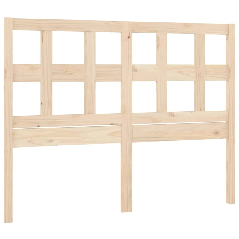 Tête de lit accessoire couchage chambre à coucher meuble 125,5 x 4 x 100 cm bois de pin massif TDL0206760