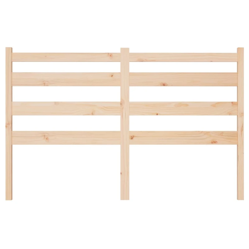 Tête de lit accessoire couchage chambre à coucher meuble 126 x 4 x 100 cm bois de pin massif TDL0206754
