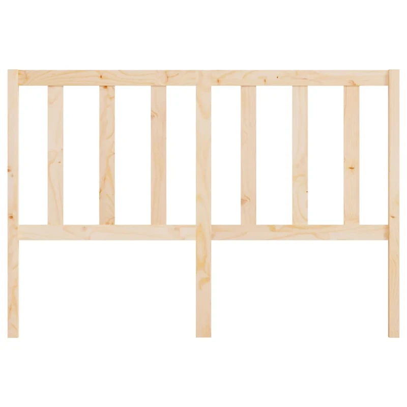 Tête de lit accessoire couchage chambre à coucher meuble 126 x 4 x 100 cm bois de pin massif TDL0206748
