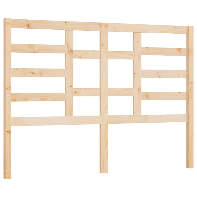 Tête de lit accessoire couchage chambre à coucher meuble 126 x 4 x 104 cm bois de pin massif TDL0206741