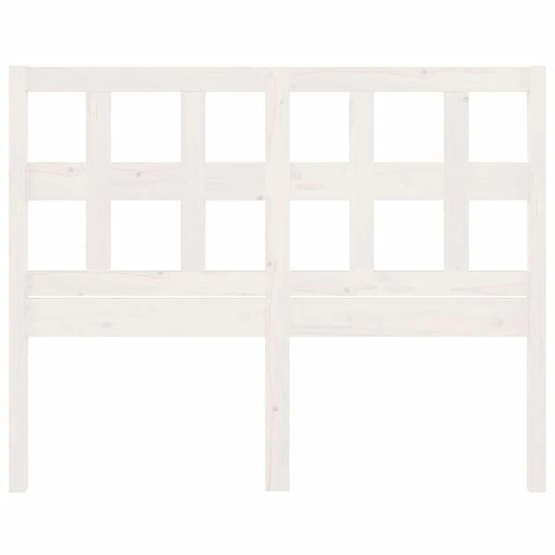 Tête de lit accessoire couchage chambre à coucher meuble 205,5 x 4 x 100 cm bois de pin blanc TDL0203740
