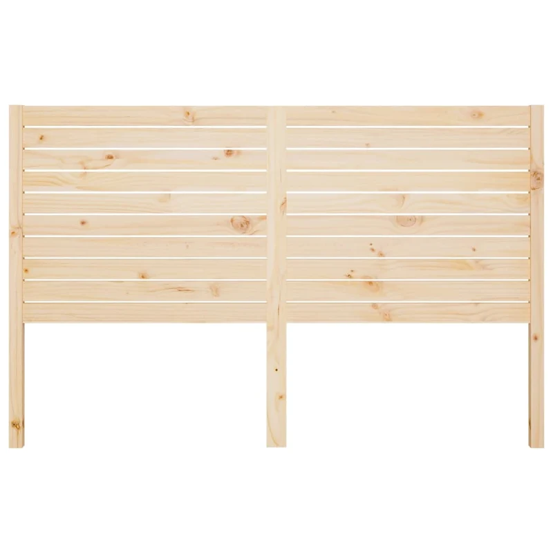 Tête de lit accessoire couchage chambre à coucher meuble 126 x 4 x 100 cm bois de pin massif TDL0206744