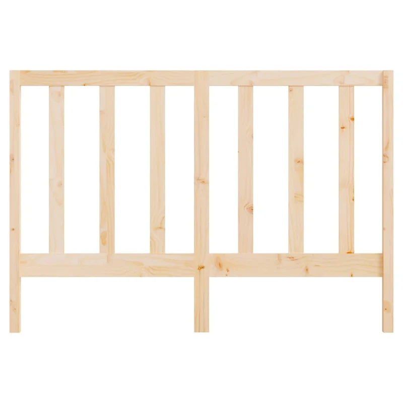 Tête de lit accessoire couchage chambre à coucher meuble 146 x 4 x 100 cm bois de pin massif TDL0206699