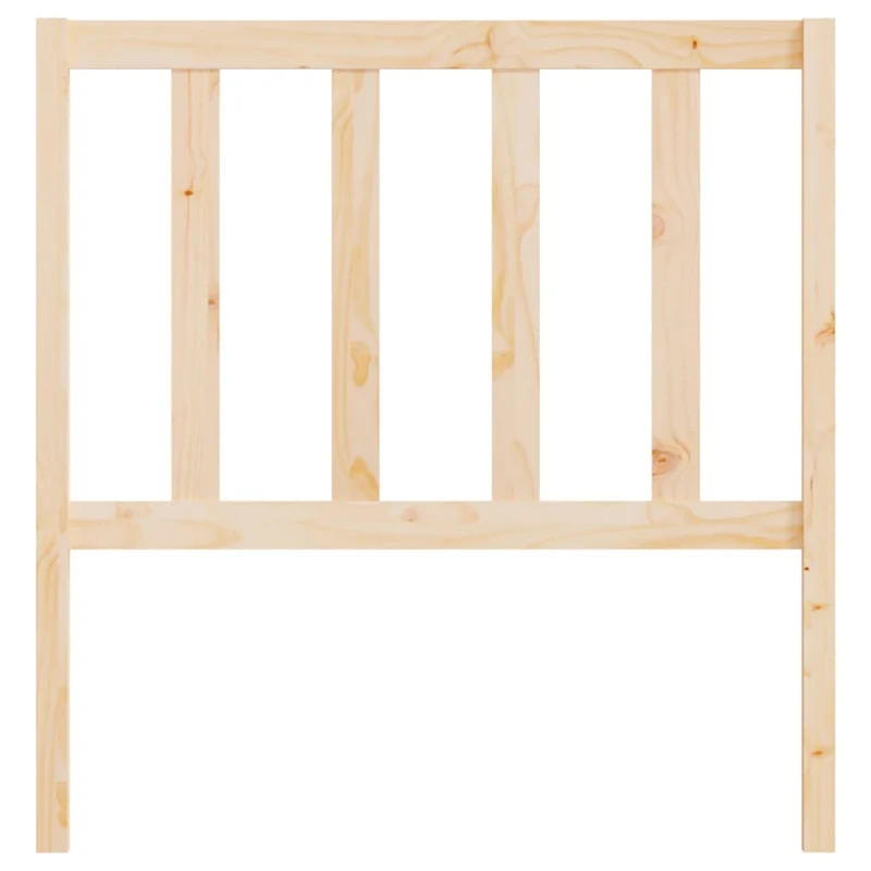 Tête de lit accessoire couchage chambre à coucher meuble 96 x 4 x 100 cm bois de pin massif TDL0205879