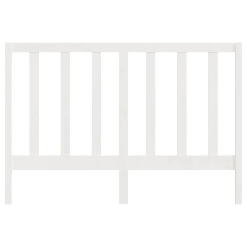 Tête de lit accessoire couchage chambre à coucher meuble 166 x 4 x 100 cm bois de pin blanc TDL0203791