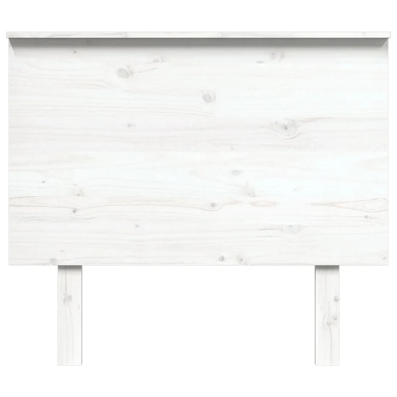 Tête de lit accessoire couchage chambre à coucher meuble 94 x 6 x 82,5 cm bois blanc TDL0203669