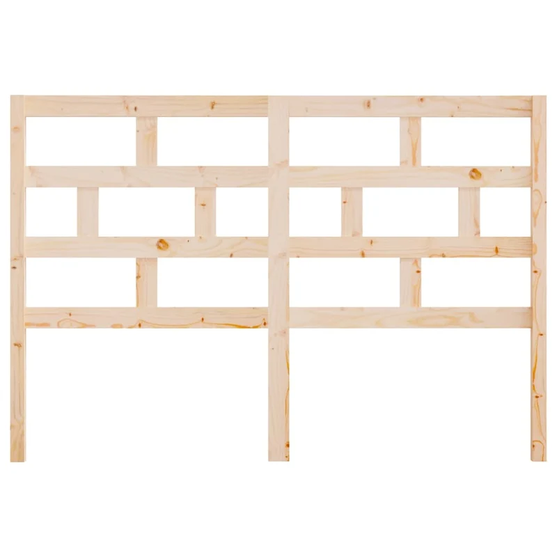 Tête de lit accessoire couchage chambre à coucher meuble 126 x 4 x 100 cm bois de pin massif TDL0206743