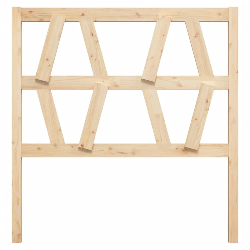 Tête de lit accessoire couchage chambre à coucher meuble 96 x 4 x 100 cm bois de pin massif TDL0205870