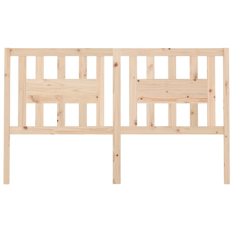 Tête de lit accessoire couchage chambre à coucher meuble 206 x 4 x 100 cm bois de pin massif TDL0206095