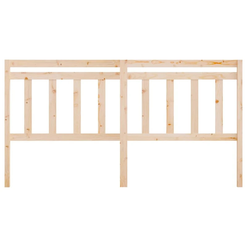Tête de lit accessoire couchage chambre à coucher meuble 206 x 4 x 100 cm bois de pin massif TDL0206094