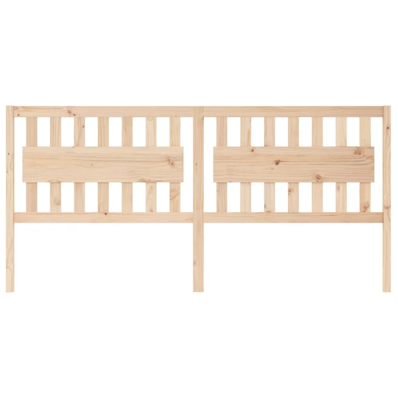 Tête de lit accessoire couchage chambre à coucher meuble 205,5 x 4 x 100 cm bois de pin massif TDL0206104