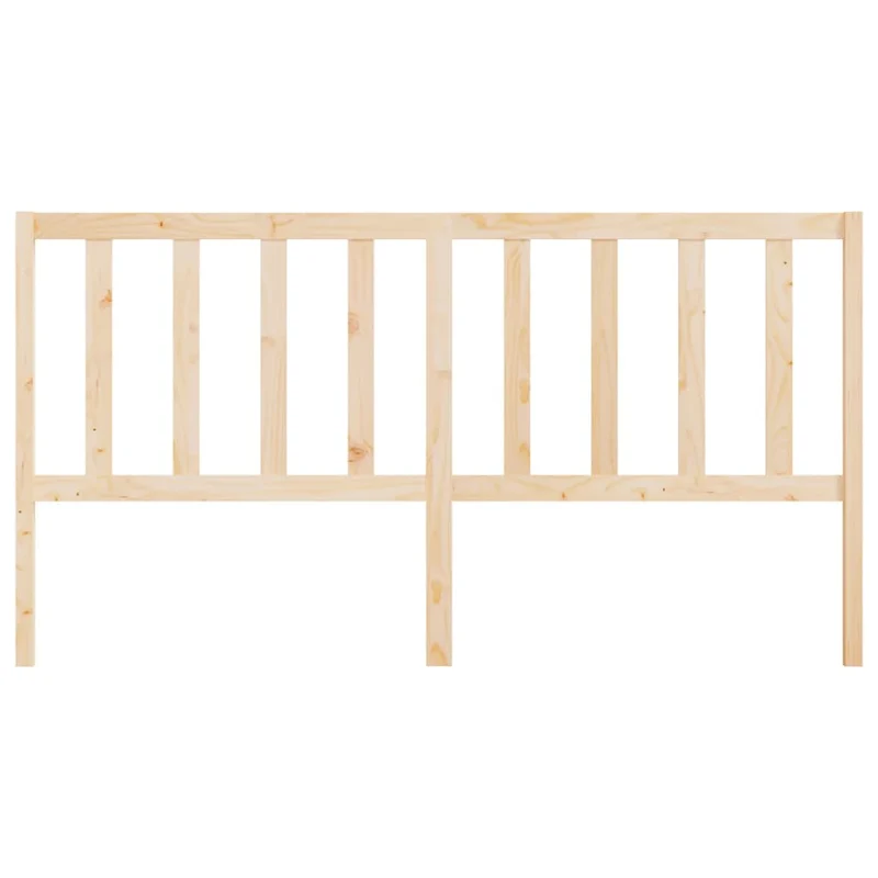 Tête de lit accessoire couchage chambre à coucher meuble 206 x 4 x 100 cm bois de pin massif TDL0206099