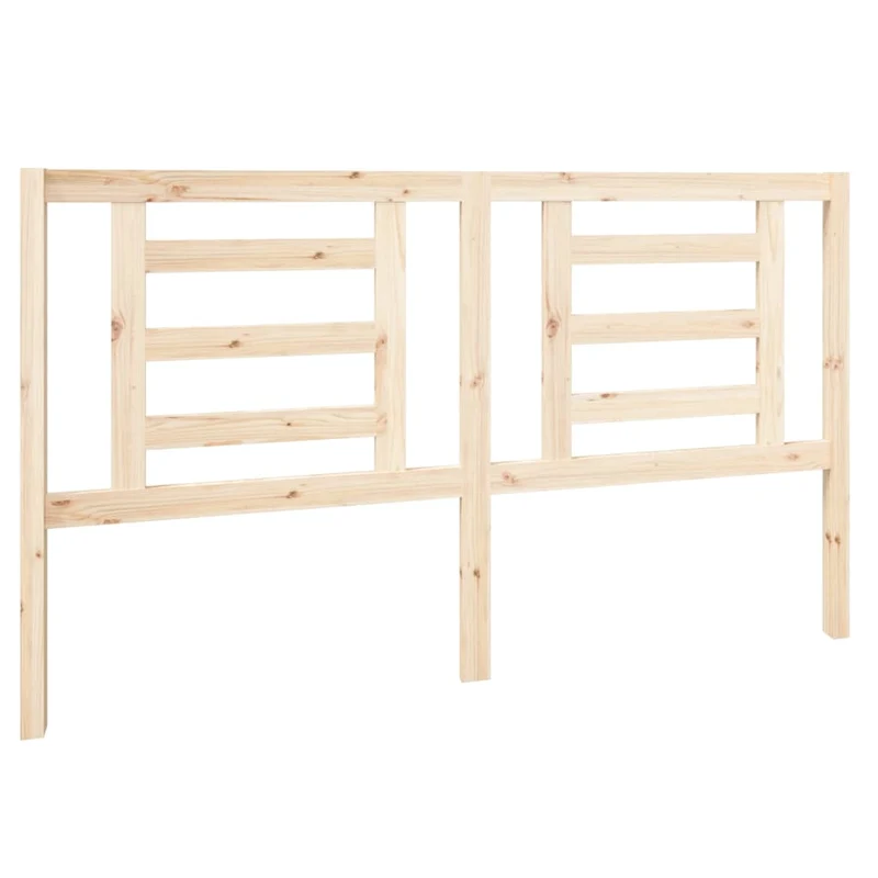 Tête de lit accessoire couchage chambre à coucher meuble 166 x 4 x 100 cm bois de pin massif TDL0206630