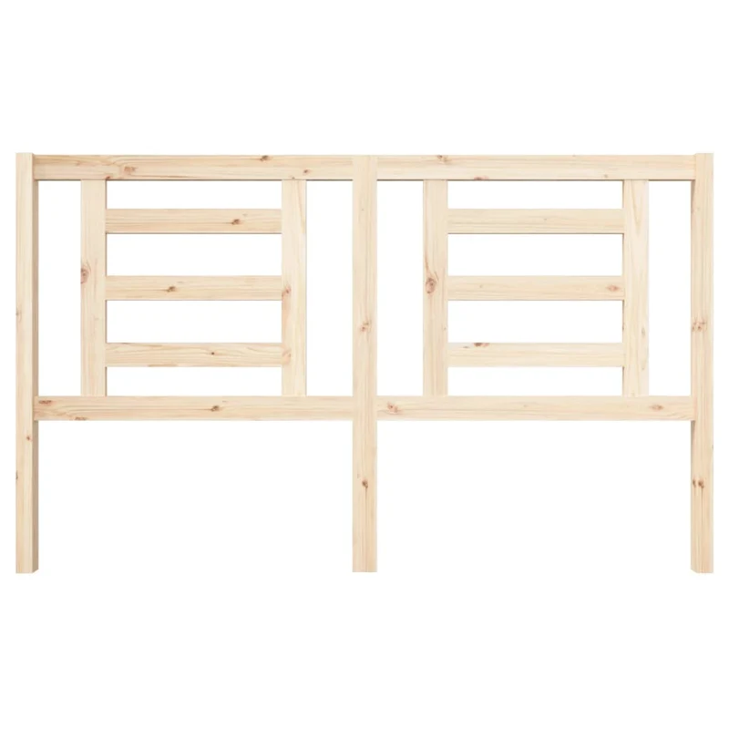 Tête de lit accessoire couchage chambre à coucher meuble 166 x 4 x 100 cm bois de pin massif TDL0206630