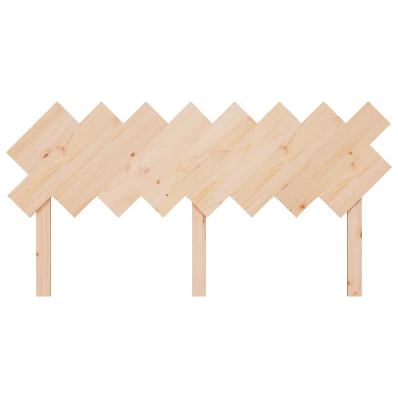 Tête de lit accessoire couchage chambre à coucher meuble style palette 159,5 x 3 x 80,5 cm bois de pin massif TDL0206652