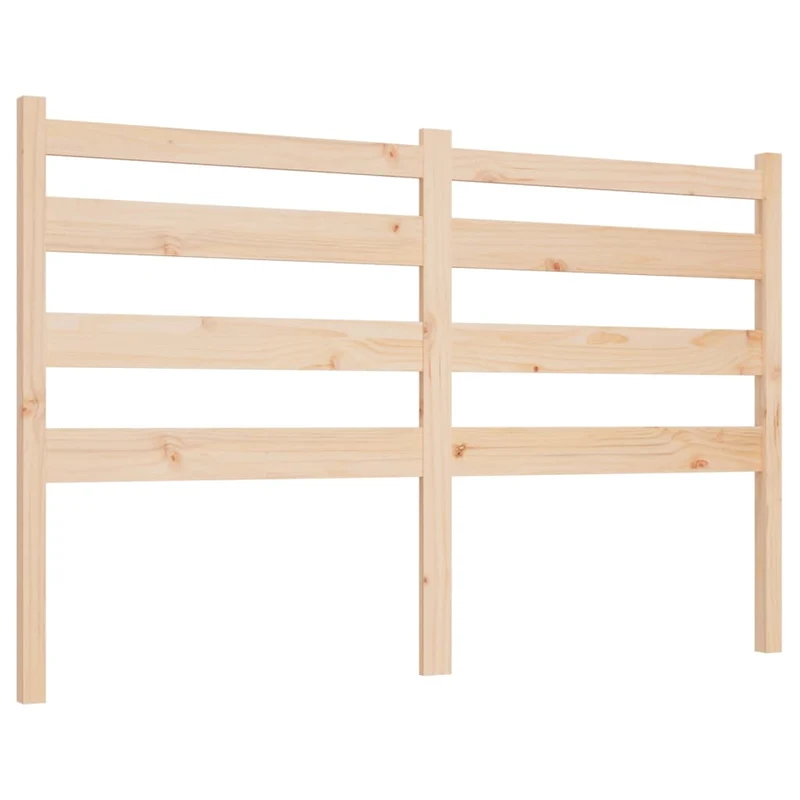 Tête de lit accessoire couchage chambre à coucher meuble 206 x 4 x 100 cm bois de pin massif TDL0206091
