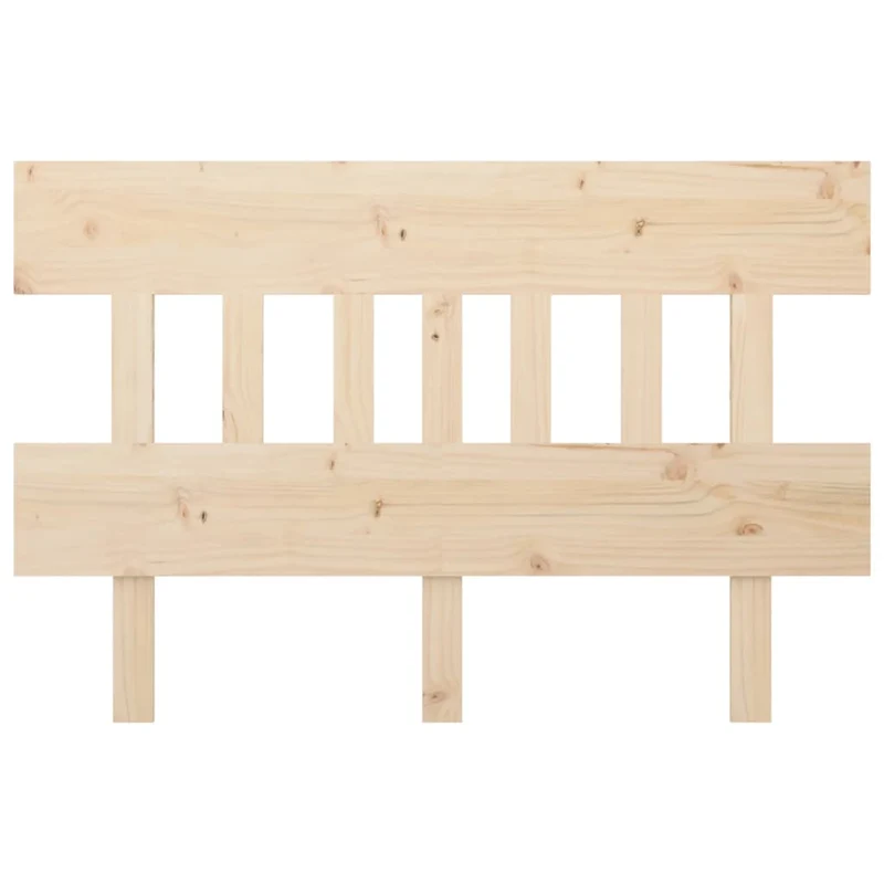 Tête de lit accessoire couchage chambre à coucher meuble 203,5 x 3 x 81 cm bois de pin massif TDL0206114
