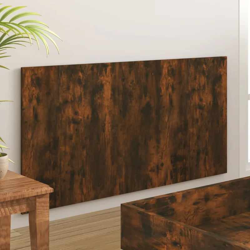 Tête de lit accessoire couchage chambre à coucher meuble 160 x 1,5 x 80 cm MDF marron TDL0203591