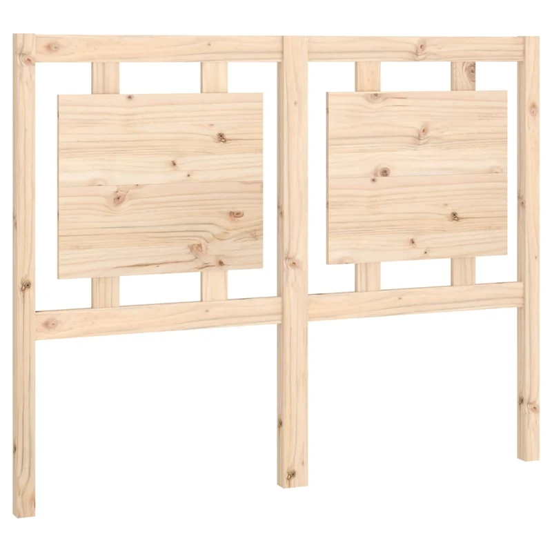 Tête de lit accessoire couchage chambre à coucher meuble 125,5 x 4 x 100 cm bois de pin massif TDL0206759