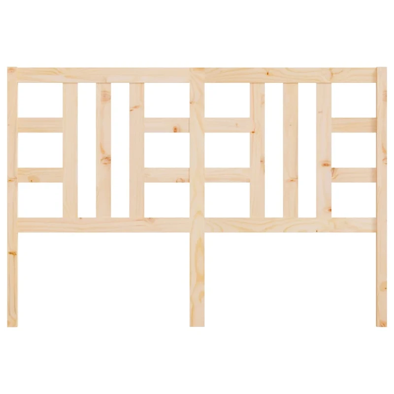 Tête de lit accessoire couchage chambre à coucher meuble 126 x 4 x 100 cm bois de pin massif TDL0206756