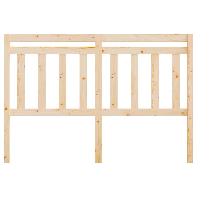 Tête de lit accessoire couchage chambre à coucher meuble 126 x 4 x 100 cm bois de pin massif TDL0206755