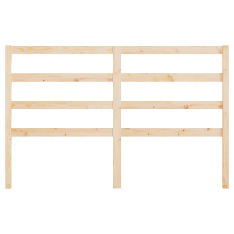 Tête de lit accessoire couchage chambre à coucher meuble 126 x 4 x 100 cm bois de pin massif TDL0206752