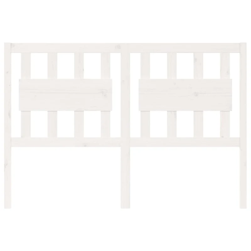 Tête de lit accessoire couchage chambre à coucher meuble 145,5 x 4 x 100 cm bois de pin blanc TDL0203865