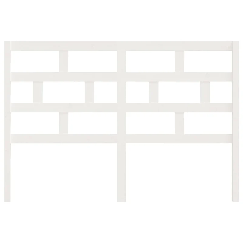 Tête de lit accessoire couchage chambre à coucher meuble 166 x 4 x 100 cm bois de pin blanc TDL0203795